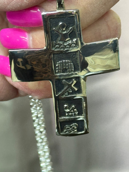 Navajo made Story of Christ Cross