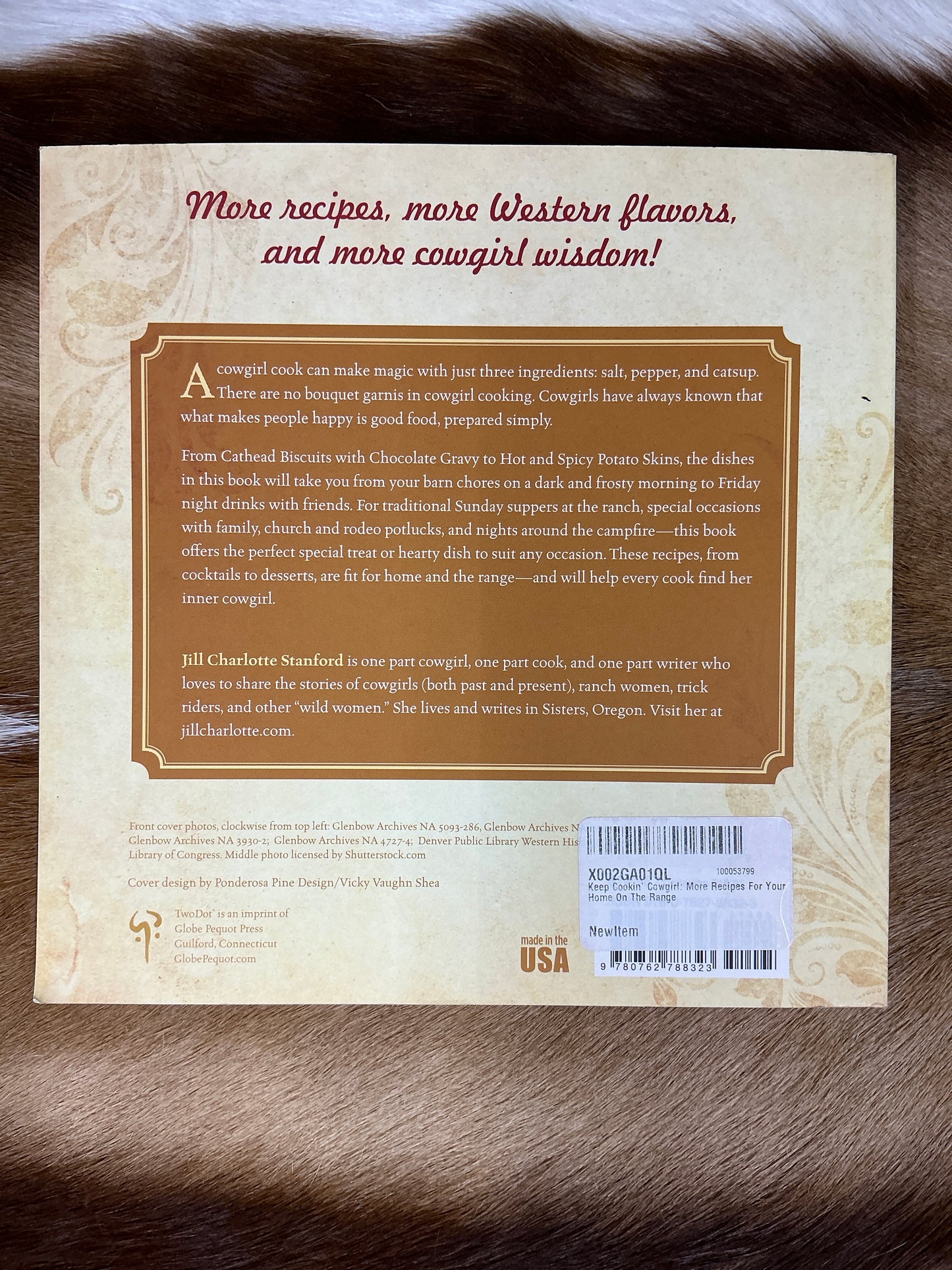 Keep Cooking Cowgirl Recipe Book