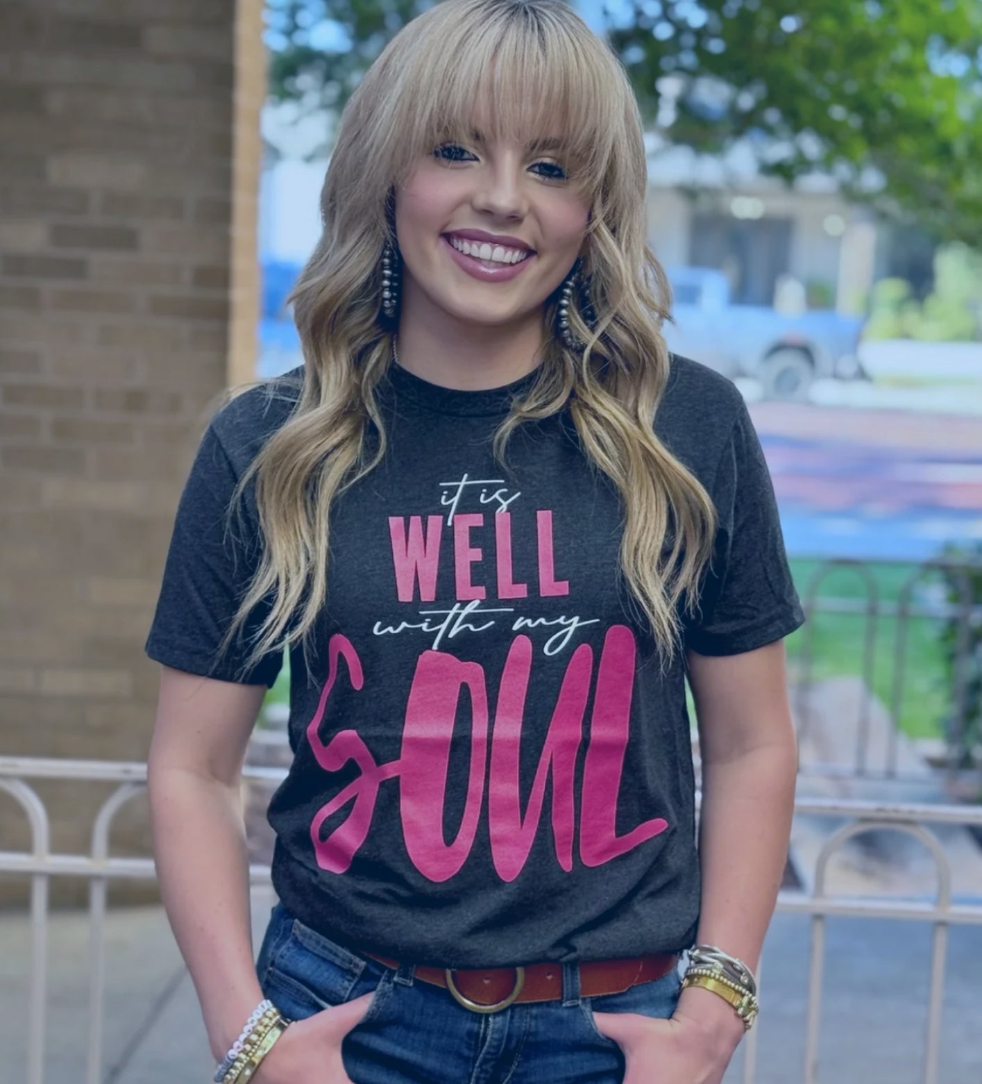 It is Well, short Sleeved Tee Shirt