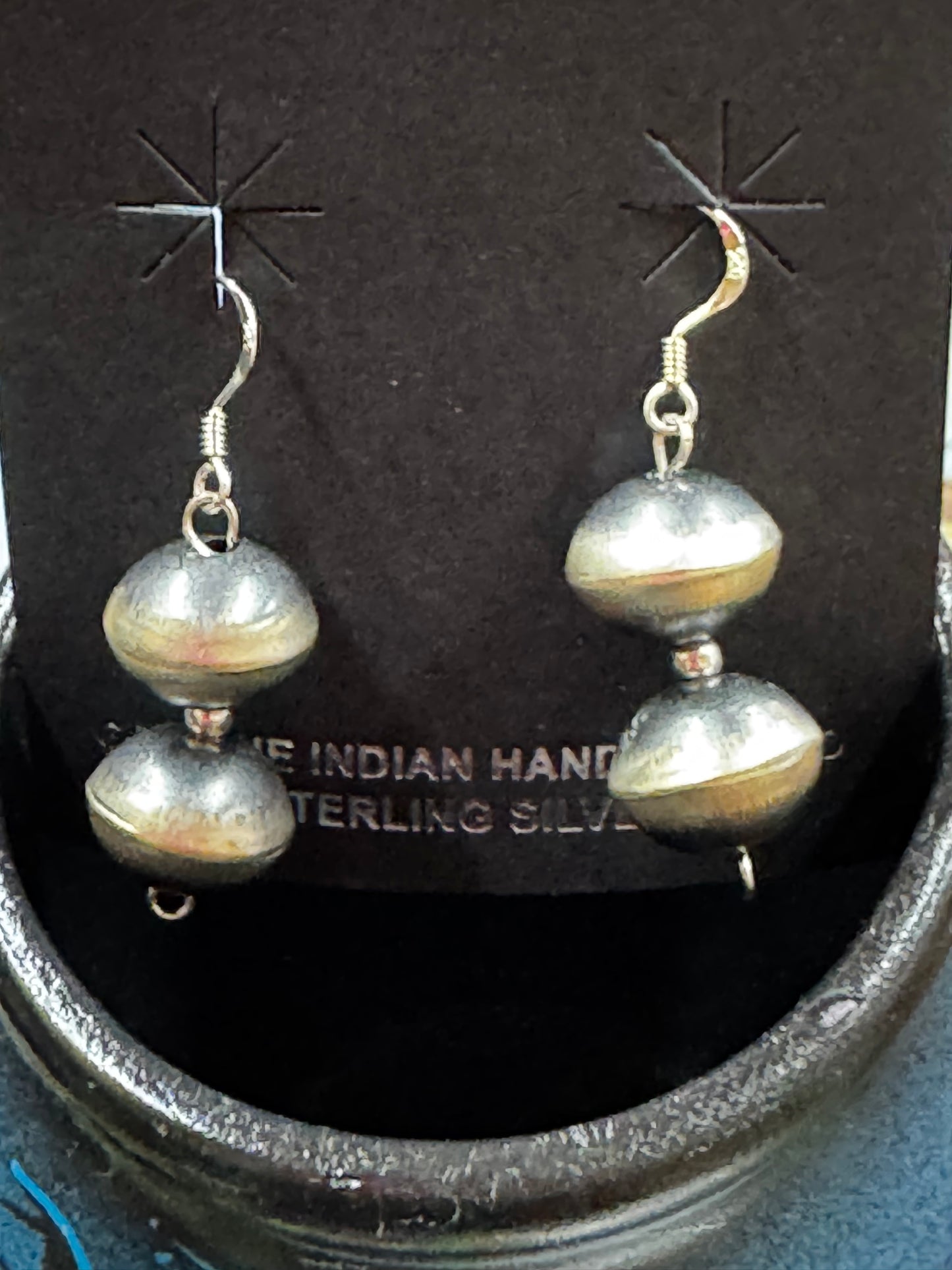 Navajo Pearls - Smooth Style Earrings