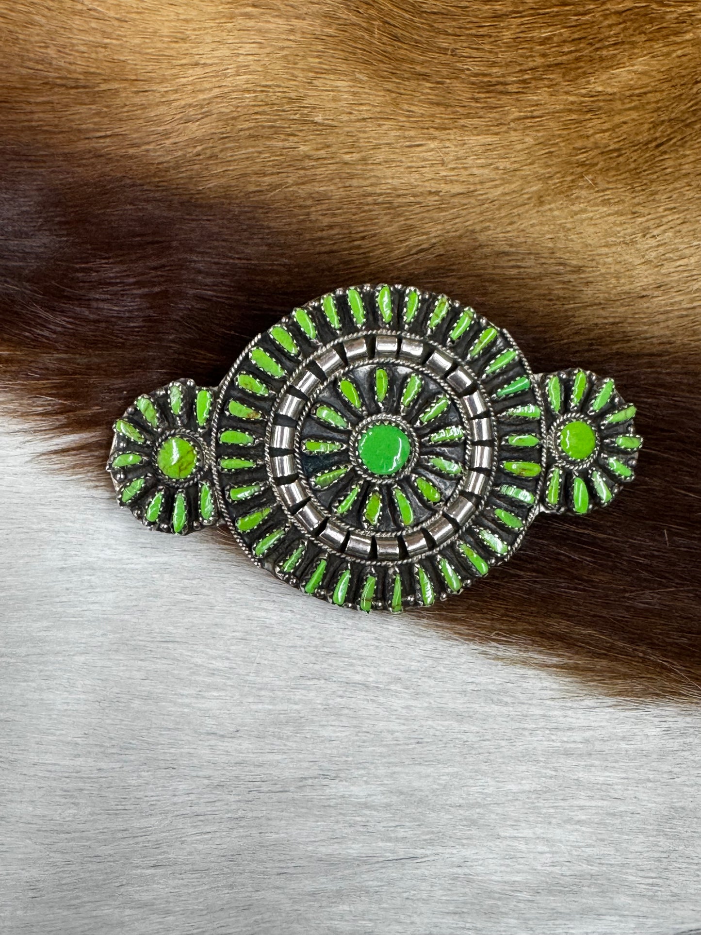 Green Gaspiete Barrette