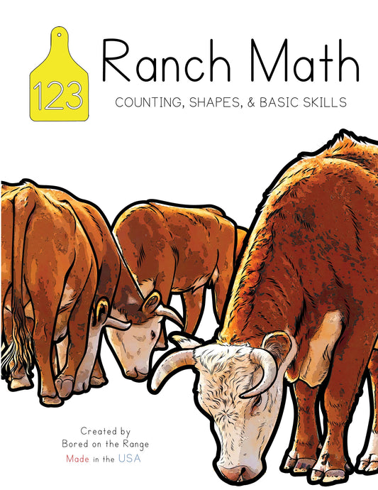 Bored on the Range Activity and Coloring Books