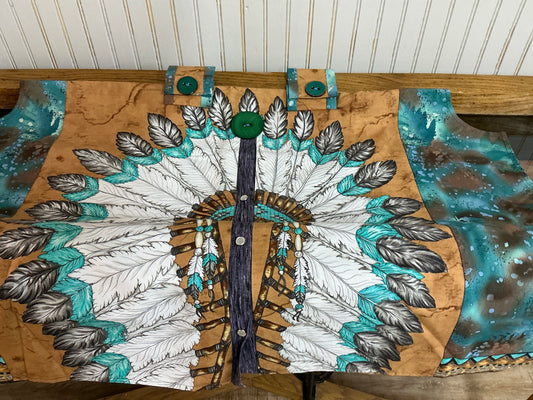 Custom War Bonnet - Headdress Car Seat Cover