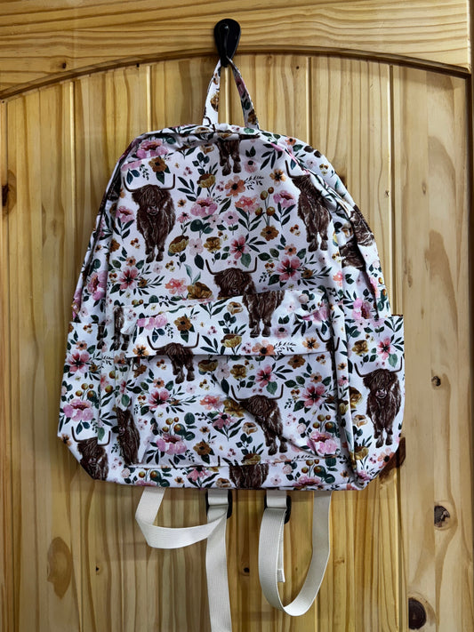 Highland Cow Backpack