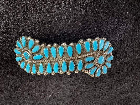 Vintage Turquoise Barrette