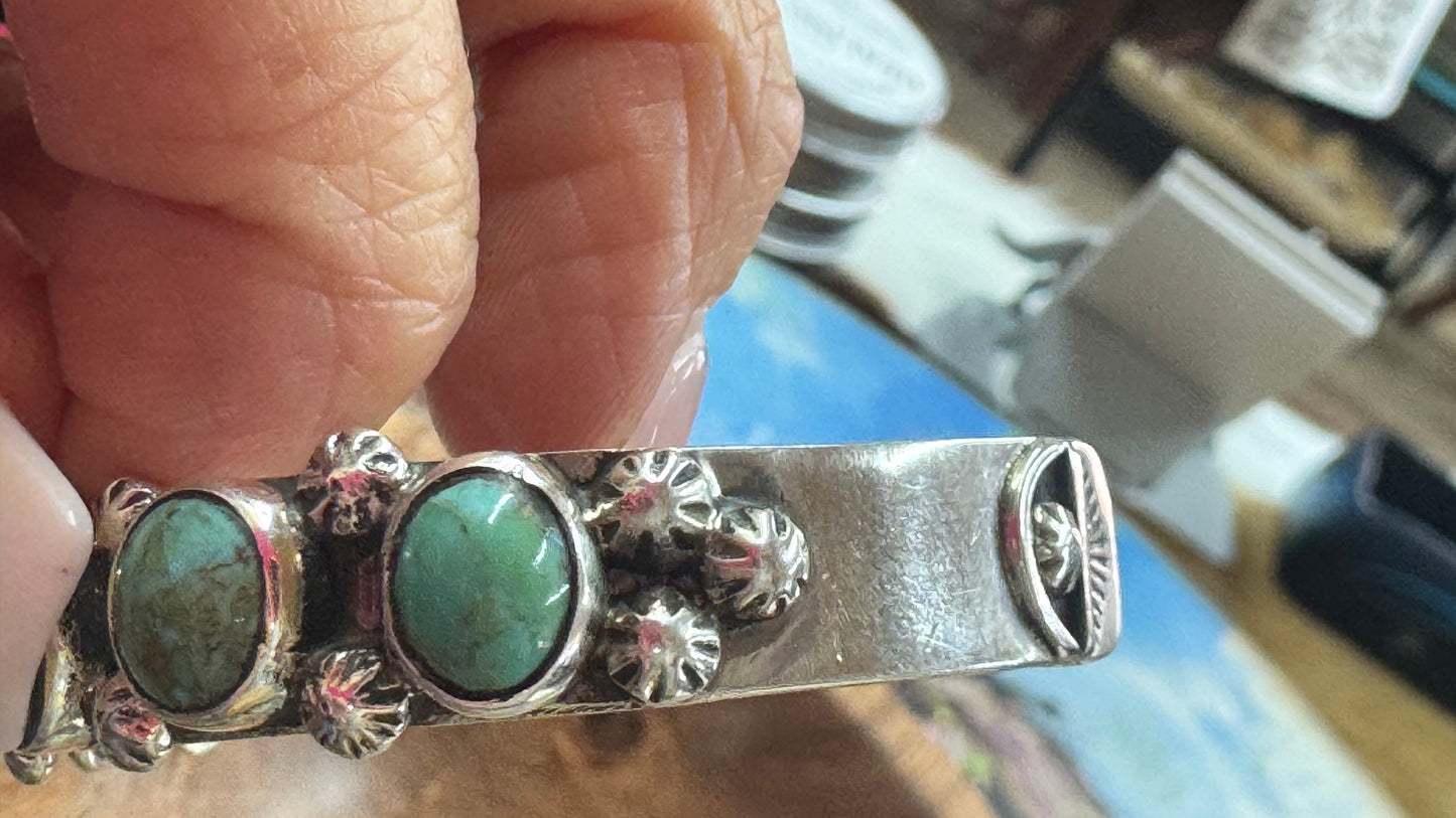 Navajo Turquoise Cuff