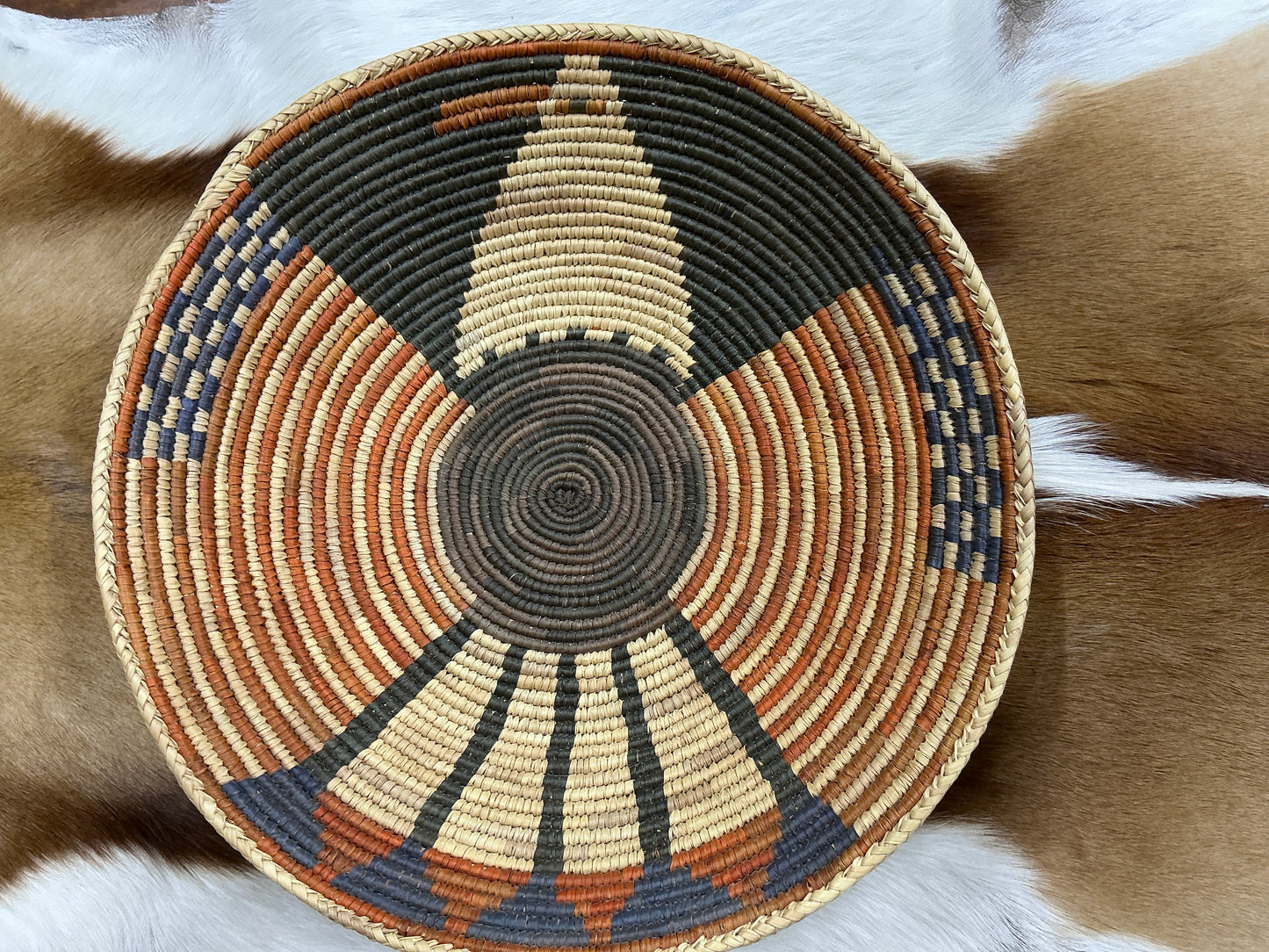 Patriotic Woven Bowl - Basket