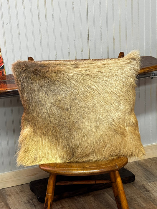 Elk Hide Pillow