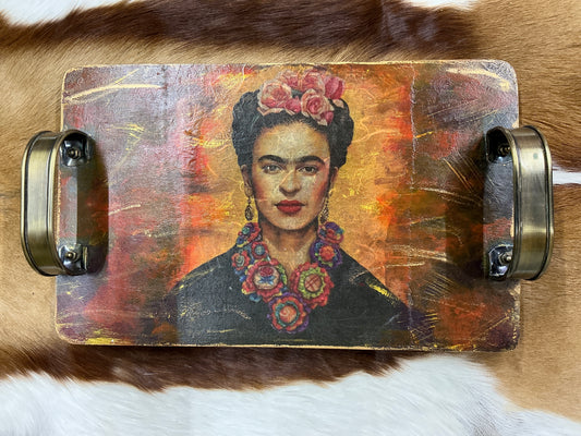 Frida Tray w/Handles - One of a Kind