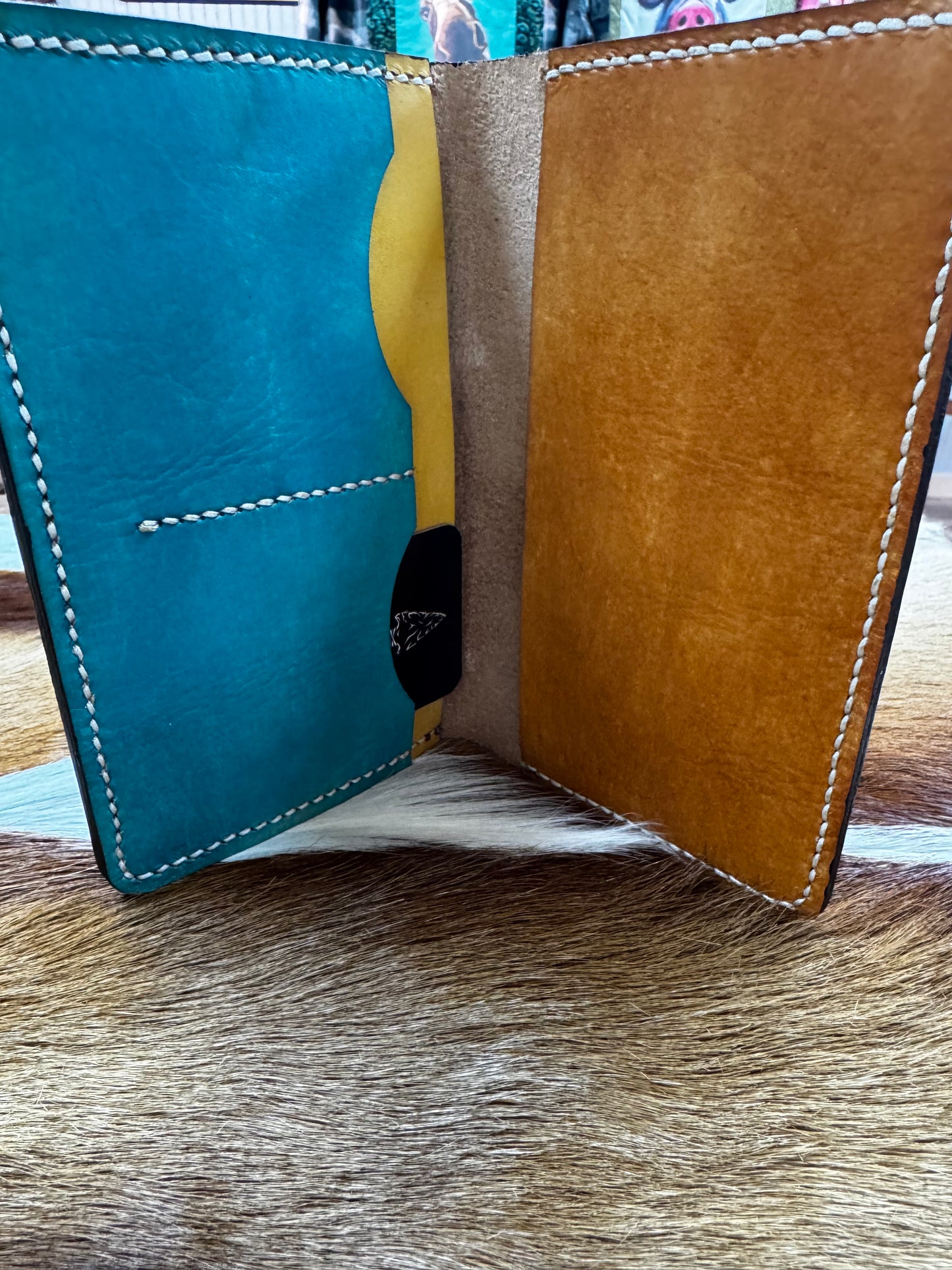 Handmade Leather Field Notes Or Passport Cover