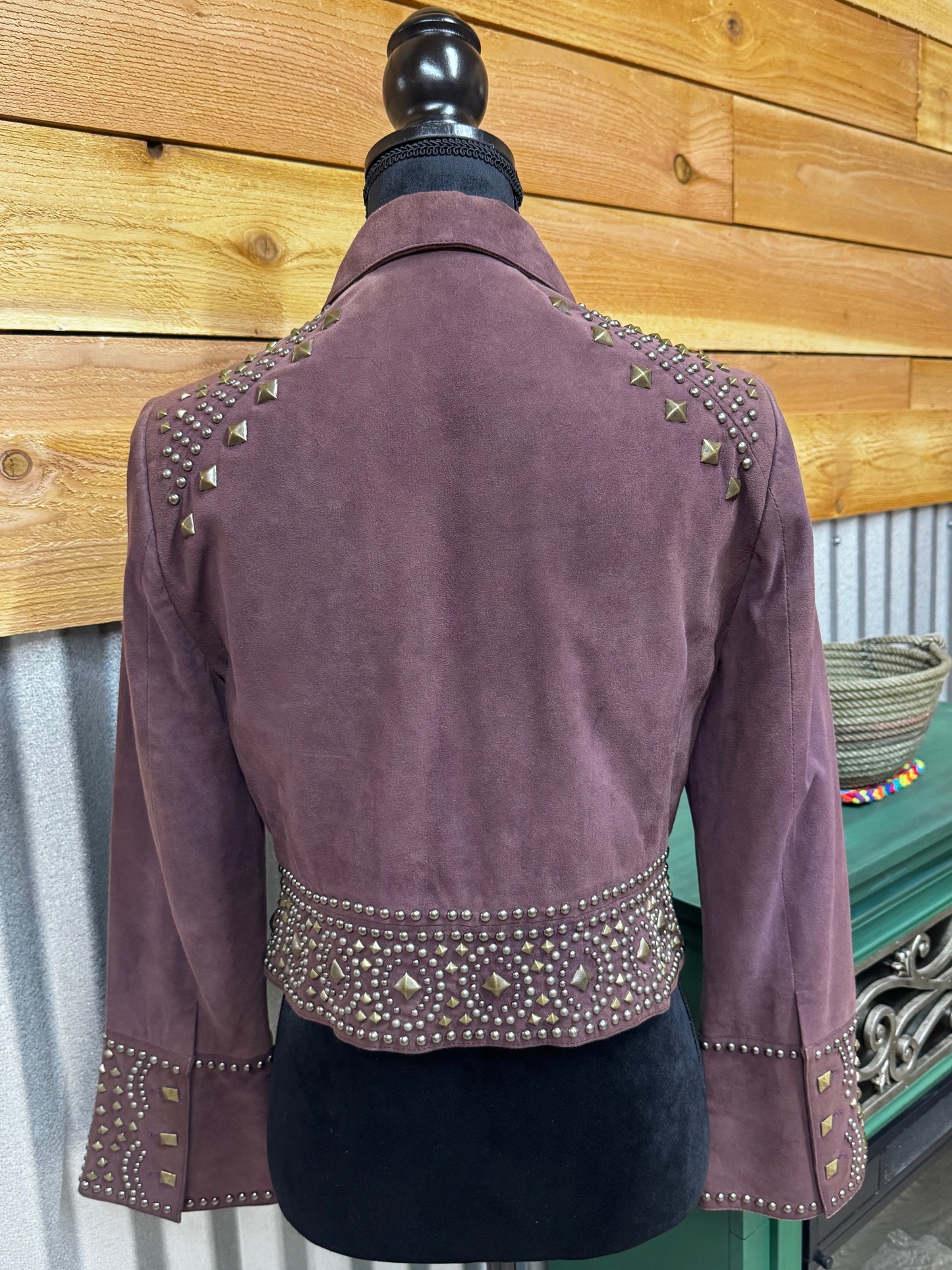 DDR Purple Suede Jacket