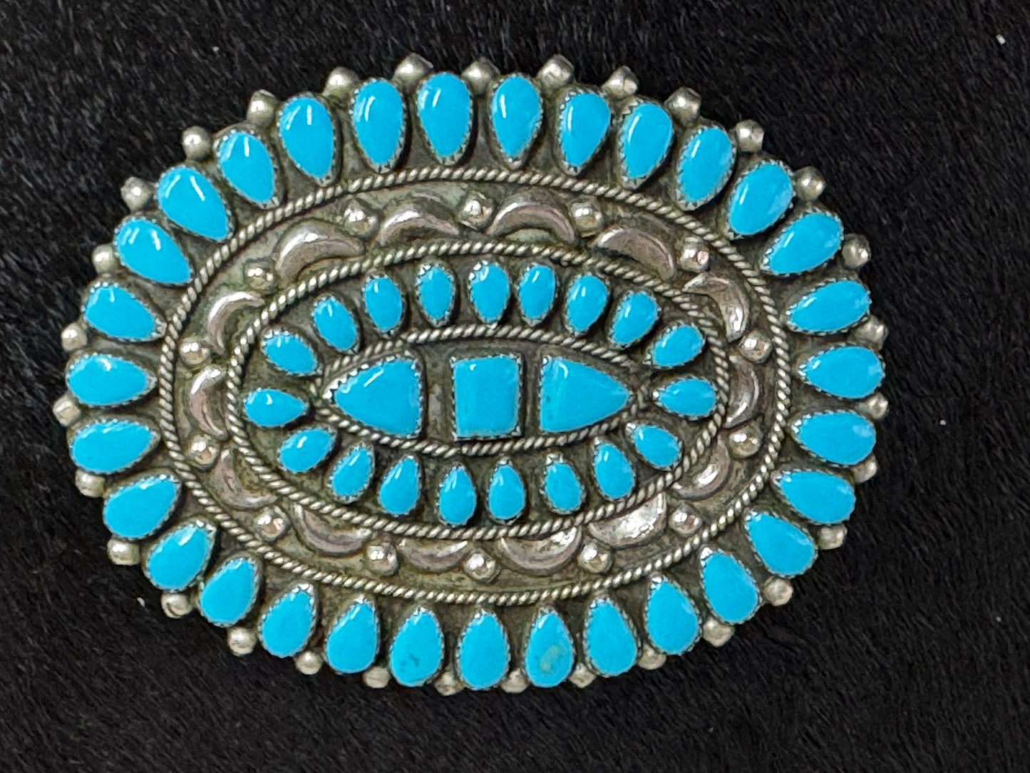 Vintage Turquoise Pin