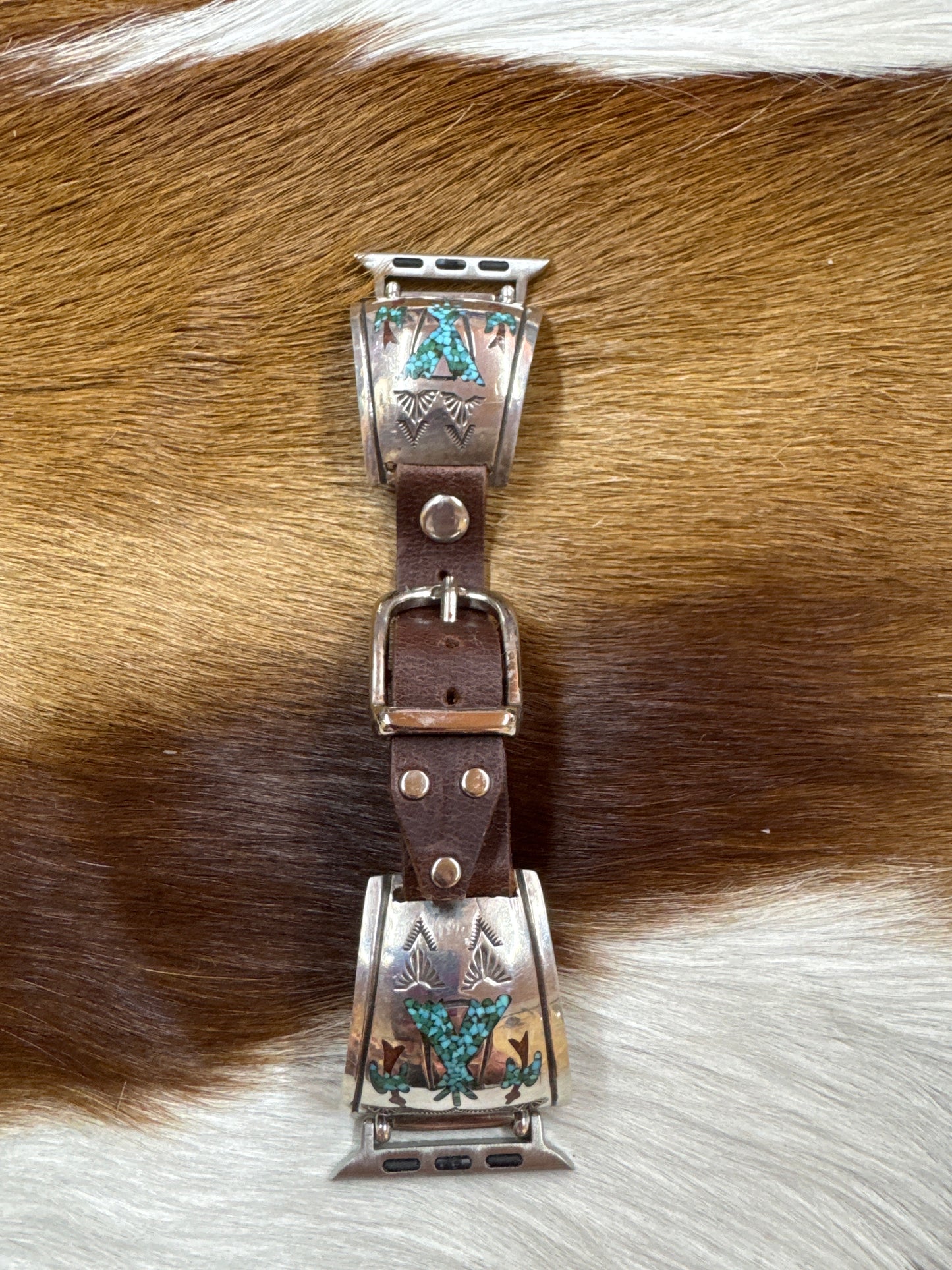 Native American Inlay Apple Watchband