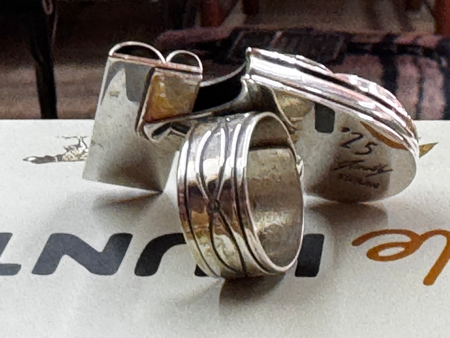 Girl Loves Guns Ring