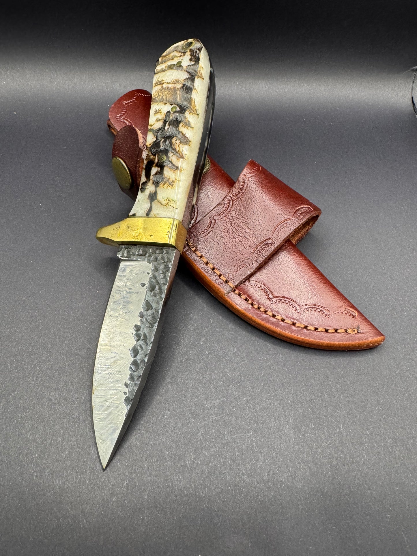 Ram Horn Fixed Blade Knife