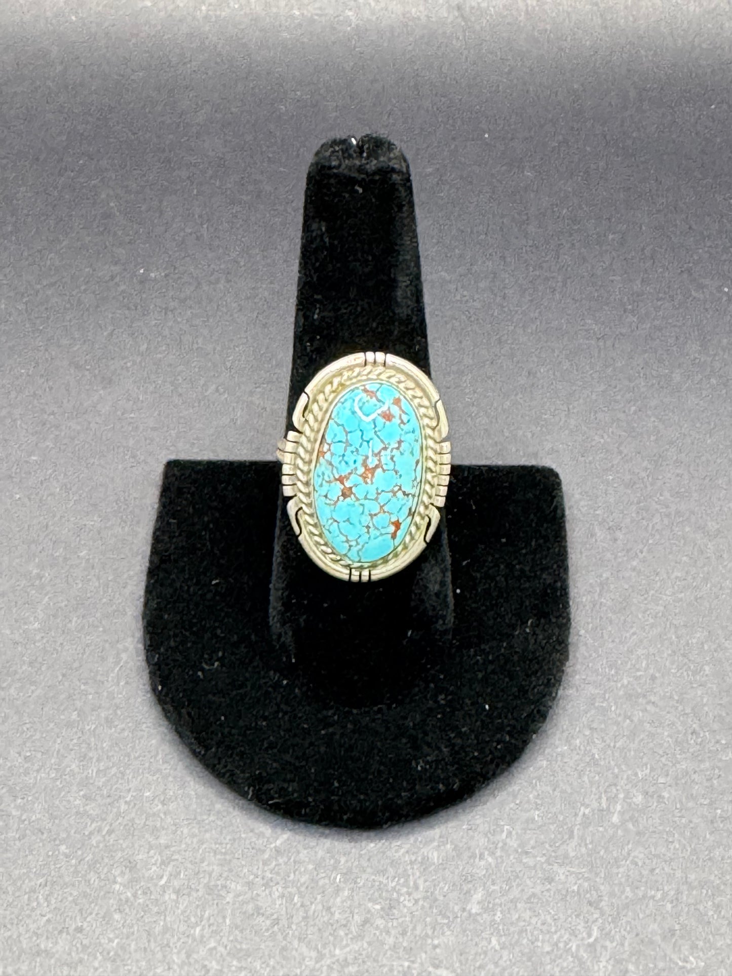 Turquoise and Silver Ring