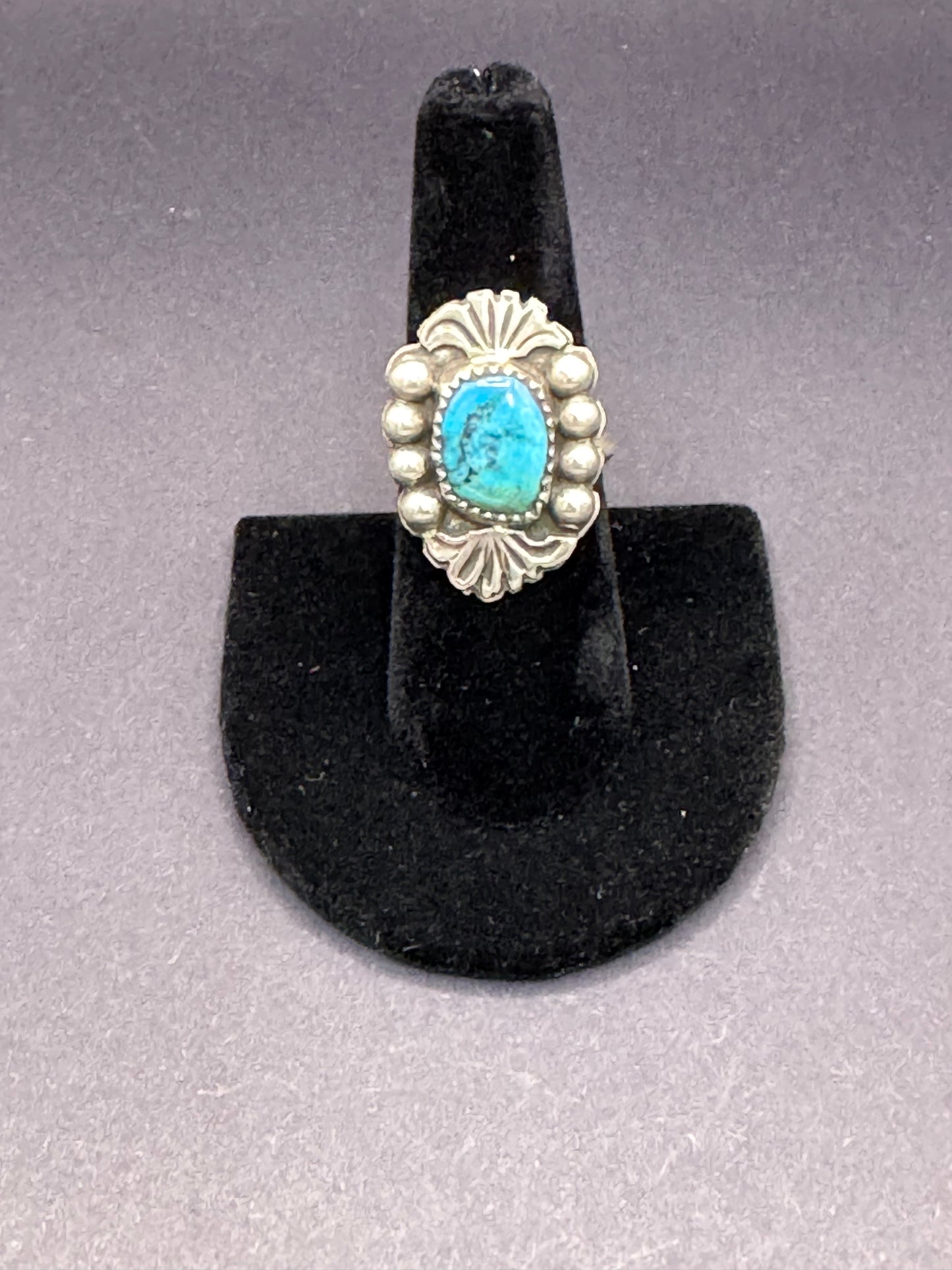 Turquoise and Silver Ring
