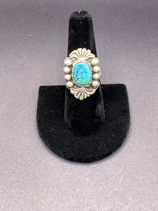 Turquoise and Silver Ring