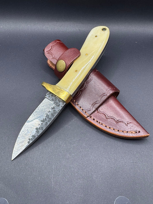 Giraffe Bone Fixed Blade Knife