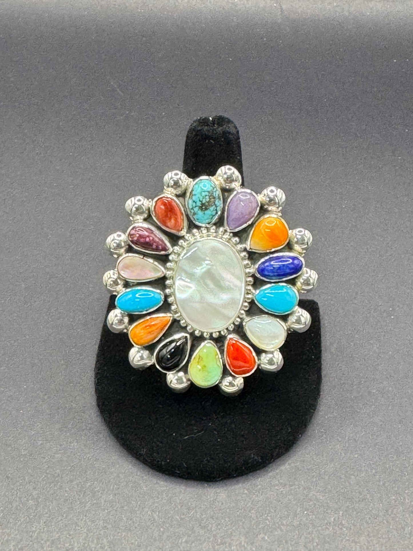 TJR Multi Stone Ring