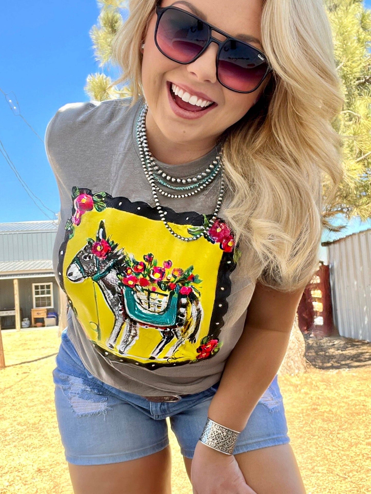 TTT Callie Ann Stelter Hand Painted Burro