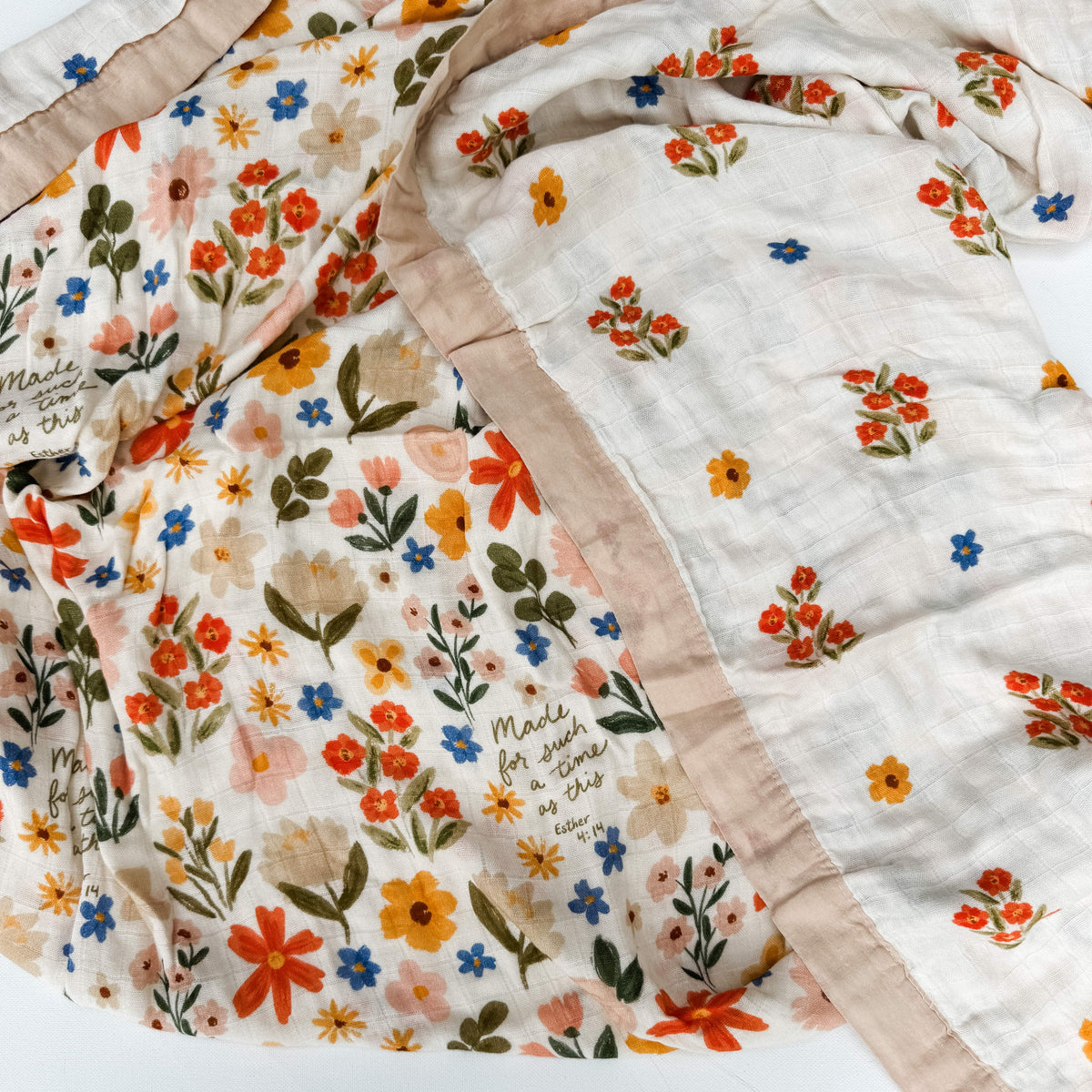 Esther 4:14 Luxury Double Sided Catholic Blanket
