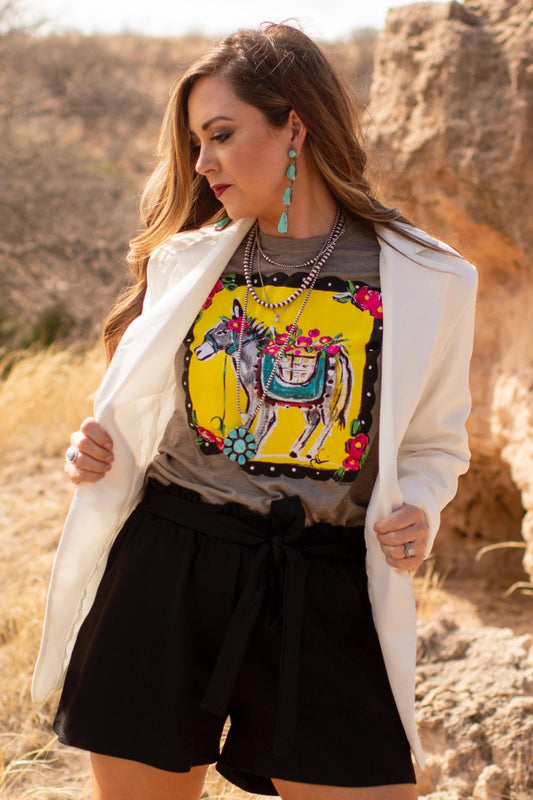 TTT Callie Ann Stelter Hand Painted Burro