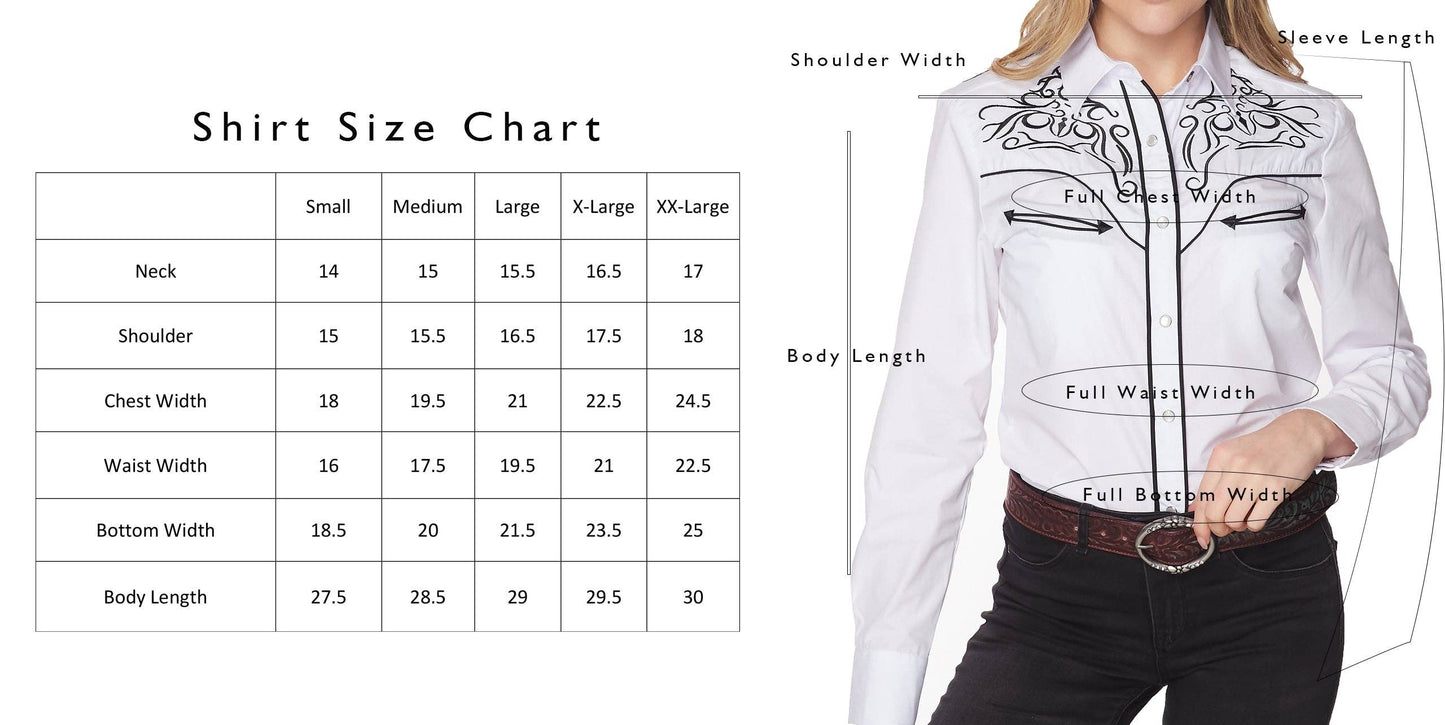 Women's Western Print Shirt