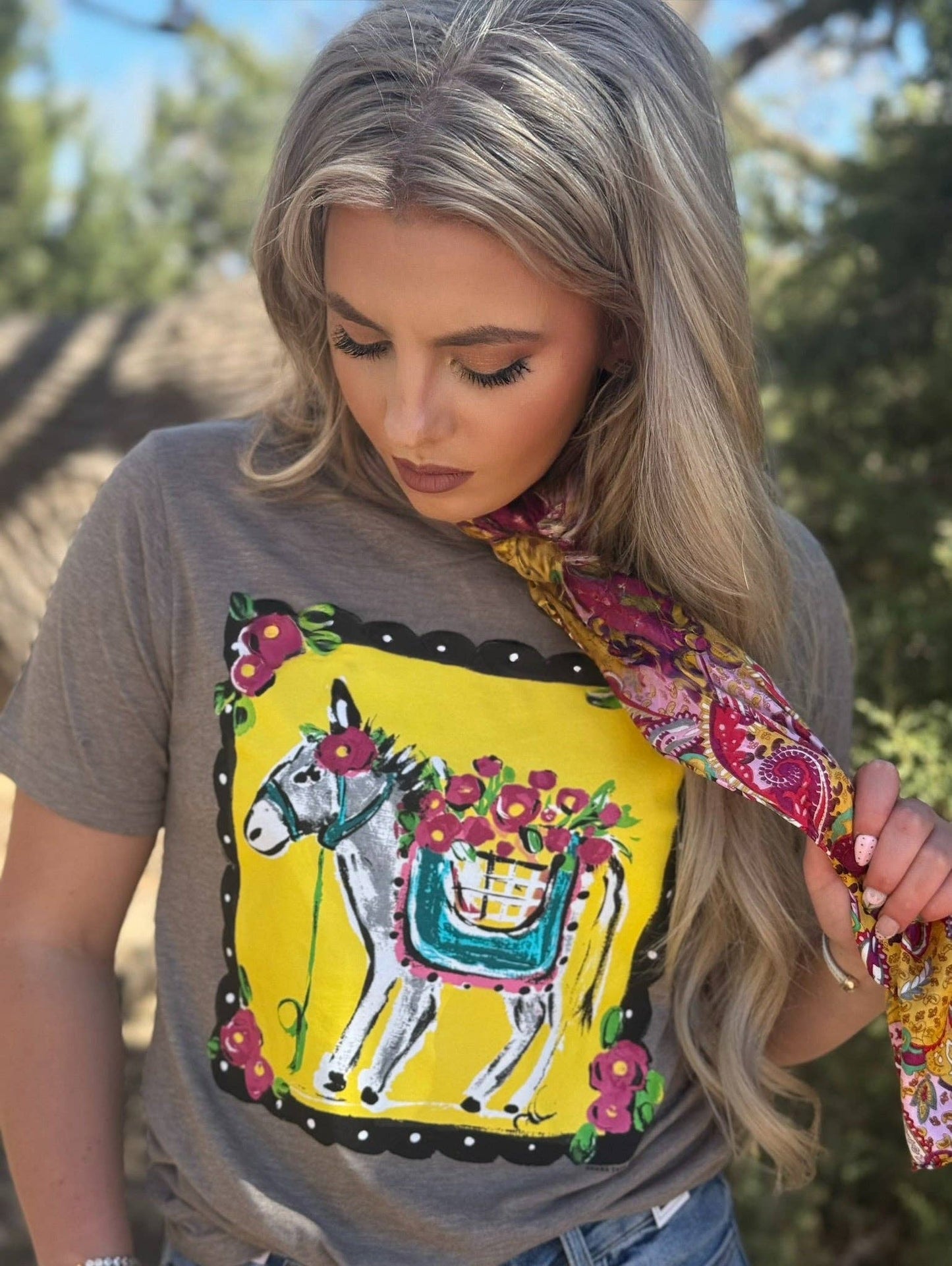 TTT Callie Ann Stelter Hand Painted Burro