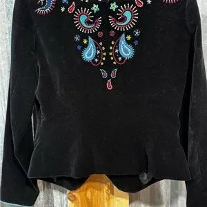 Double D Ranch Beautifully Embroidered Vintage Jacket